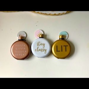 Chic Mini Flask Trio